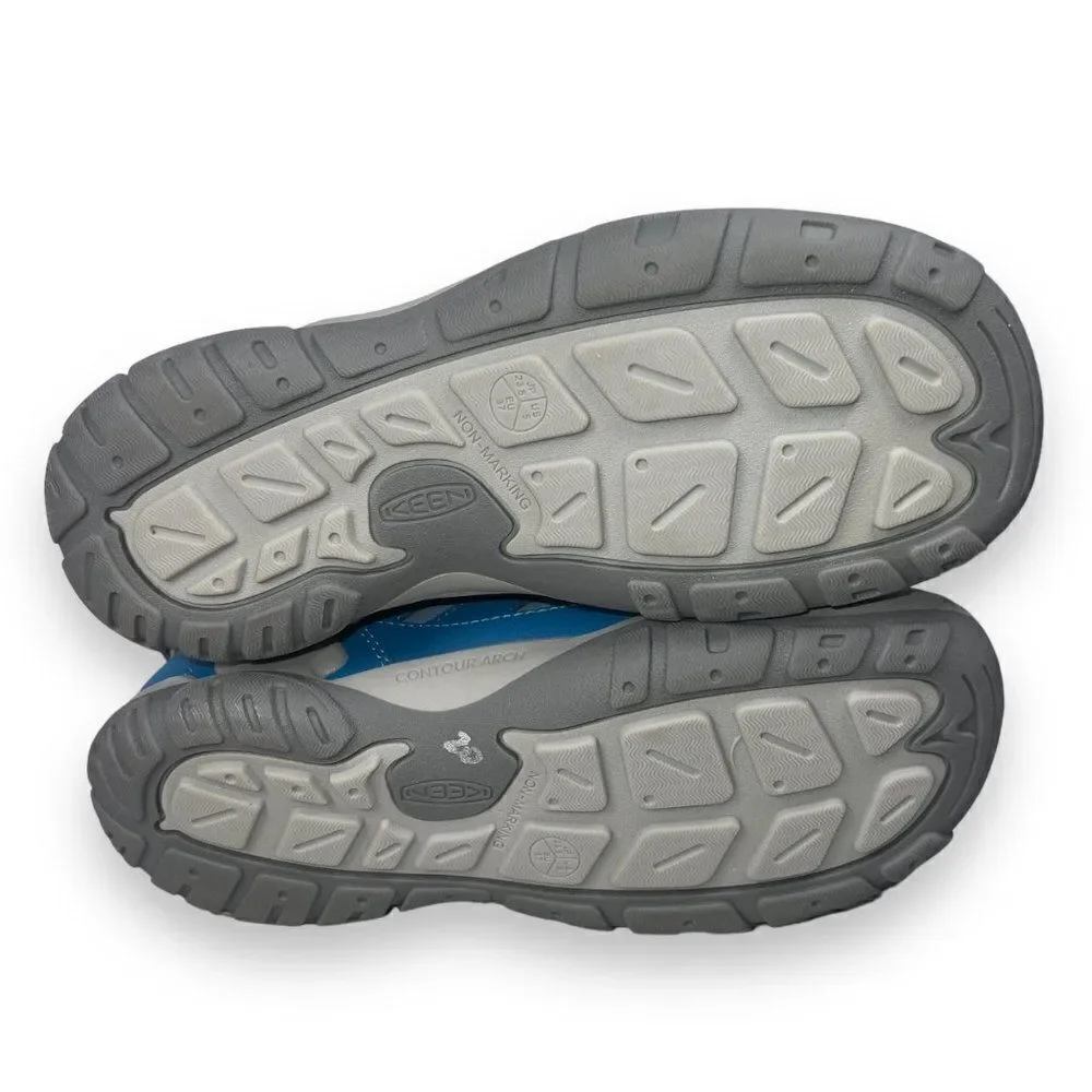 Keen Knotch Hallow Sneakers Shadow/Mykonos Blue 1026688 Youth 5‎ Women's 6.5